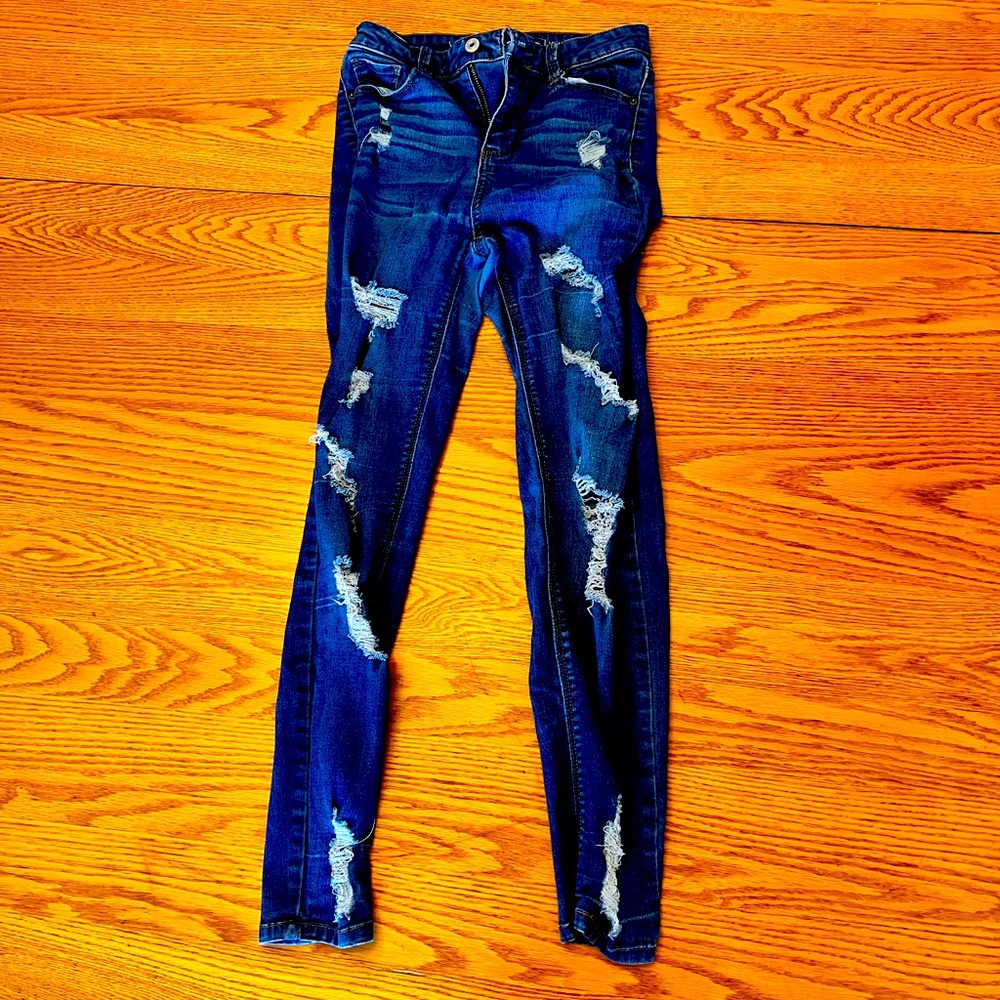ripped jeans